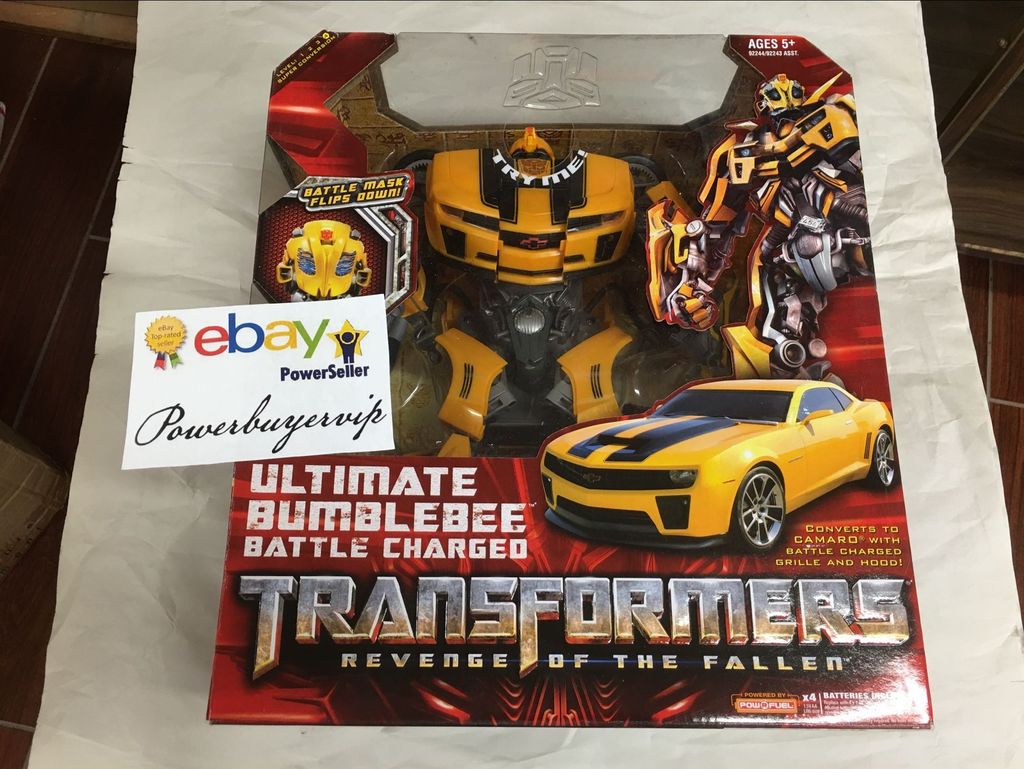 Transformers 2008 Movie ROTF Ultimate Bumblebee Battle Charged Action Figure - Click Image to Close